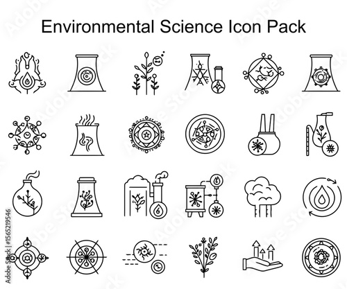 Environmental Science Icon Pack