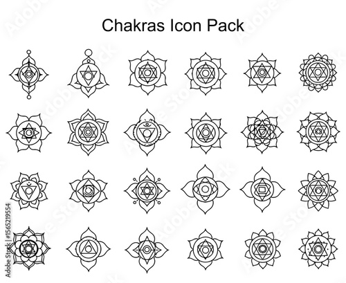 Chakras Icon Pack