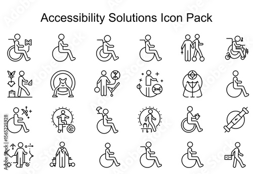 Accessibility Solutions Icon Pack