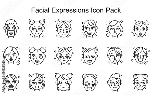 Facial Expression Icons
