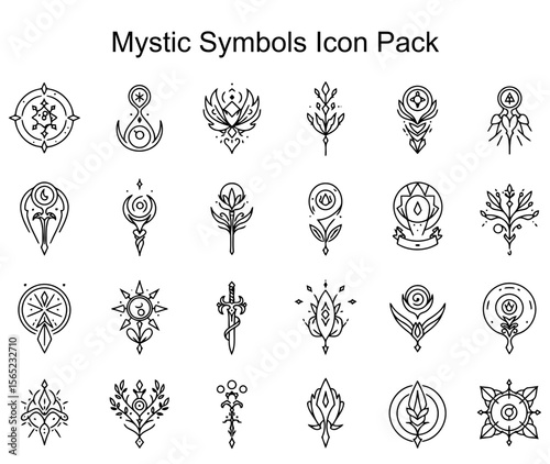 Mystic Symbols Icon Pack