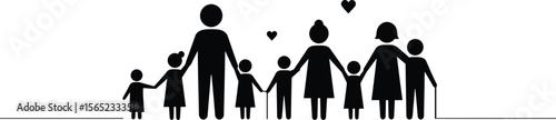 Minimalist Family Vector