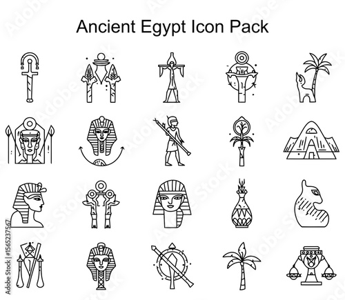 Ancient Egyptian Icon Pack