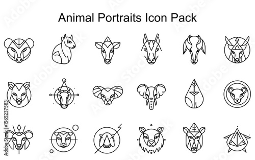 Animal Portraits Icon Pack