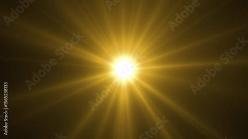 Wallpaper Mural Rotating radial orange light rays over dark background rendered in seamless 60 fps loop Torontodigital.ca