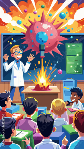 A group of people are gathered around a table with a fire in the middle. They are wearing glasses and seem to be enjoying themselves