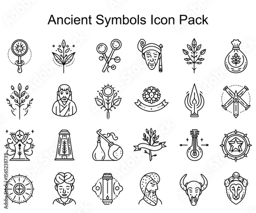 Ancient Symbols Icon Pack