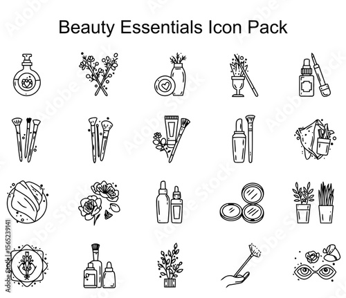 Beauty Essentials Icon Pack