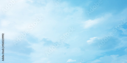 Blue sky and clouds with natural daylight panorama air background white image surface abstract design sunny fresh weather background