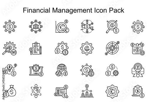 Financial Management Icons