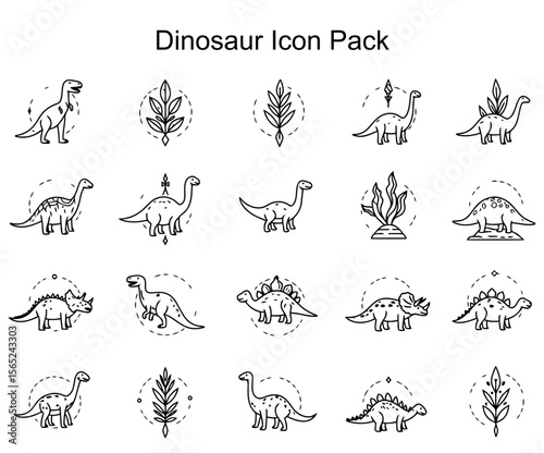Dinosaur Icon Pack