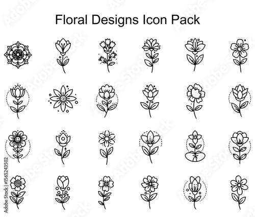 Floral Designs Icon Pack