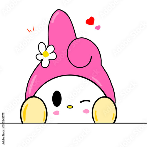 easter bunny with egg