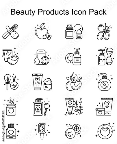 Beauty Products Icon Pack