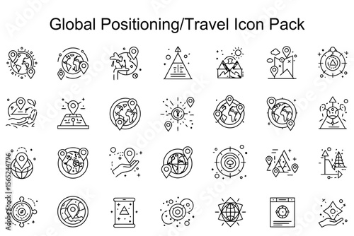 Global Positioning/Travel Icon Pack