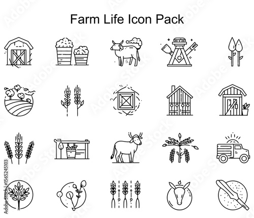 Farm Life Icon Pack