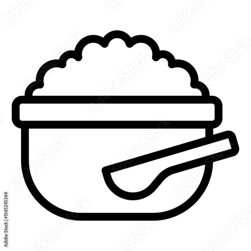 rice bowl icon