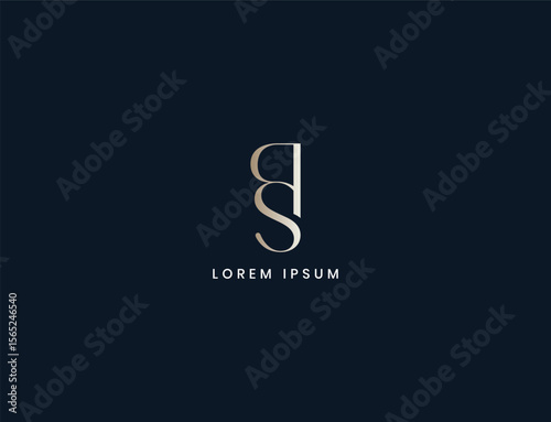 sp letter logo design, ps typography for corporate business, sp initials