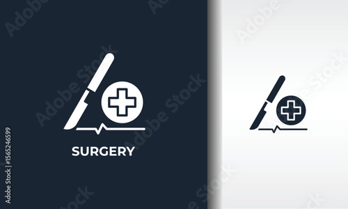 Surgery Vector, Icon Or Logo Sign Isolated Symbol Illustration