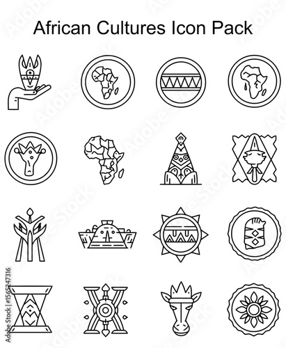 African Cultures Icon Pack