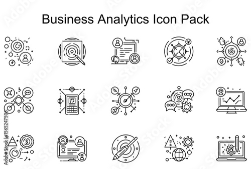 Business Analytics Icons
