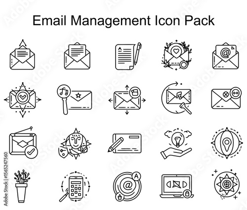 Email Management Icon Pack