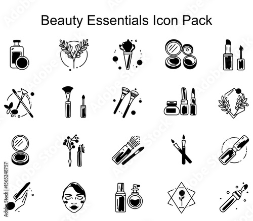 Beauty Essentials Icon Pack