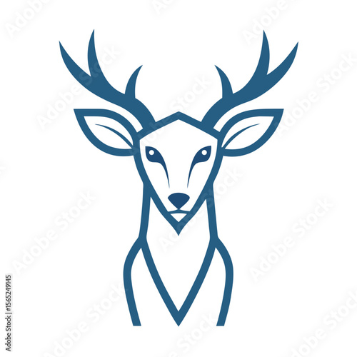 deer head vector