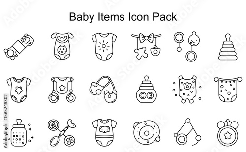 Baby Items Icon Pack