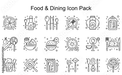 Food & Dining Icon Set