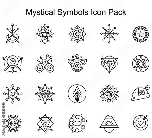 Mystical Symbols Icon Pack