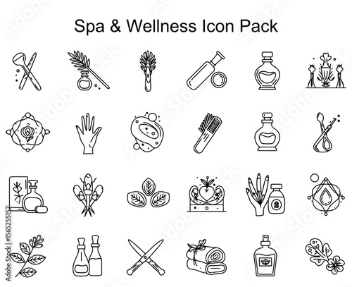 Spa & Wellness Icon Pack