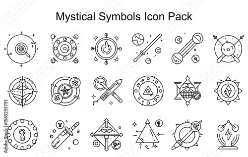 Mystical Symbols Icon Pack