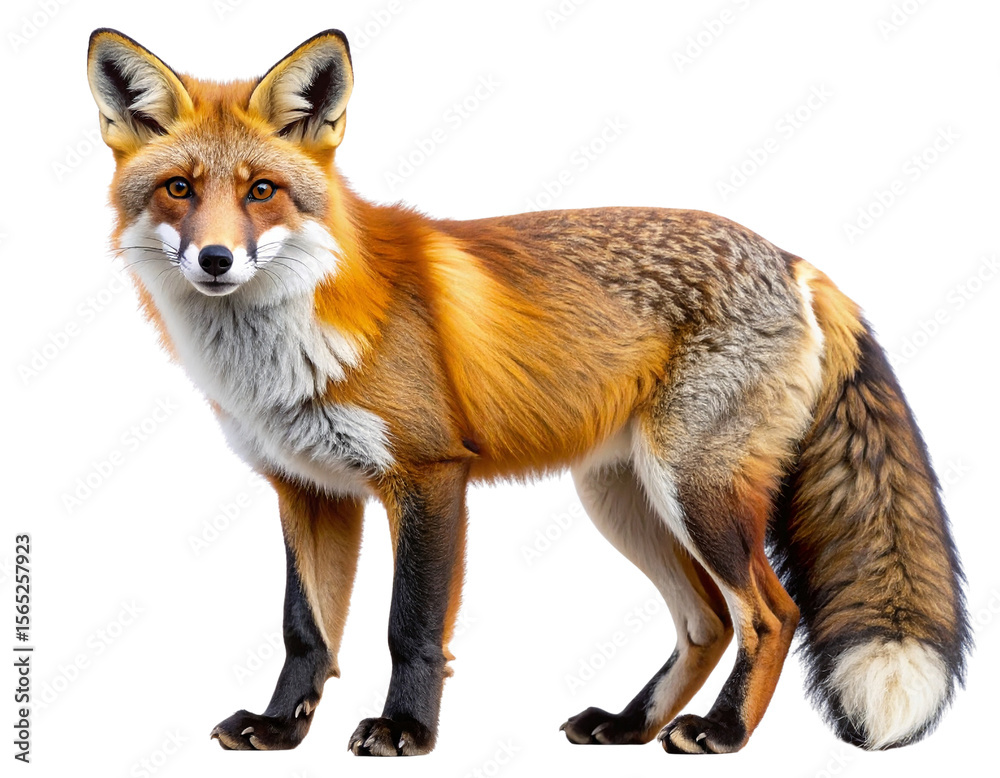 Fototapeta premium Sleeping Forest Animals in a Circle Wreath