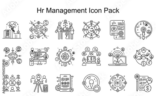Hr Management Icon Pack