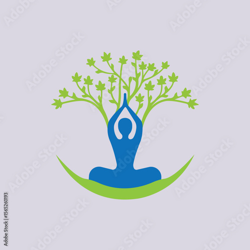 international yoga day concept.