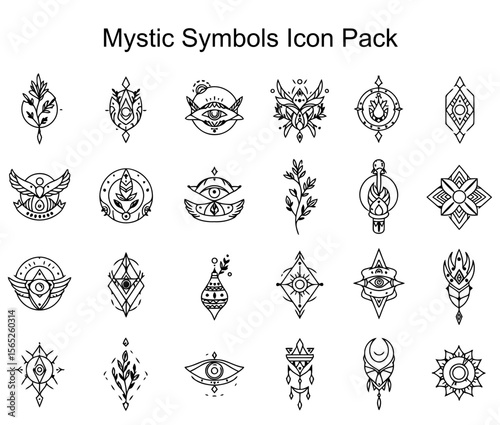 Mystic Symbols Icon Pack