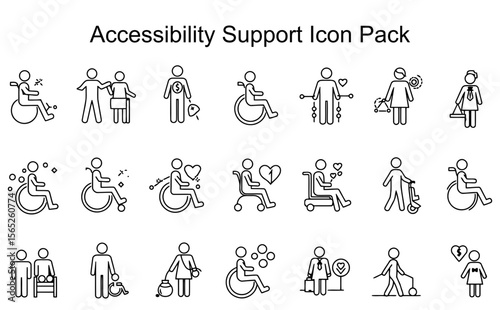 Accessibility Support Icon Pack