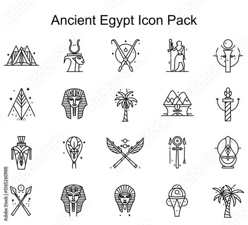 Ancient Egypt Icon Pack