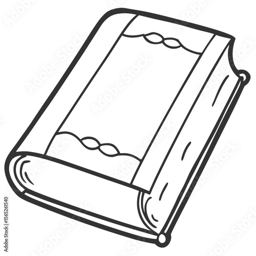vintage book illustration vector art 