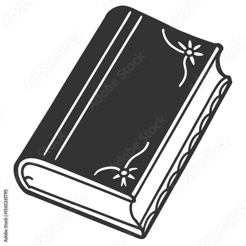 vintage book illustration vector art 