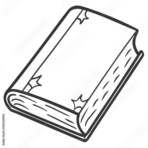 vintage book illustration vector art 