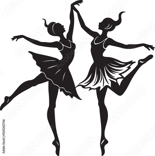 ballet dancer silhouette