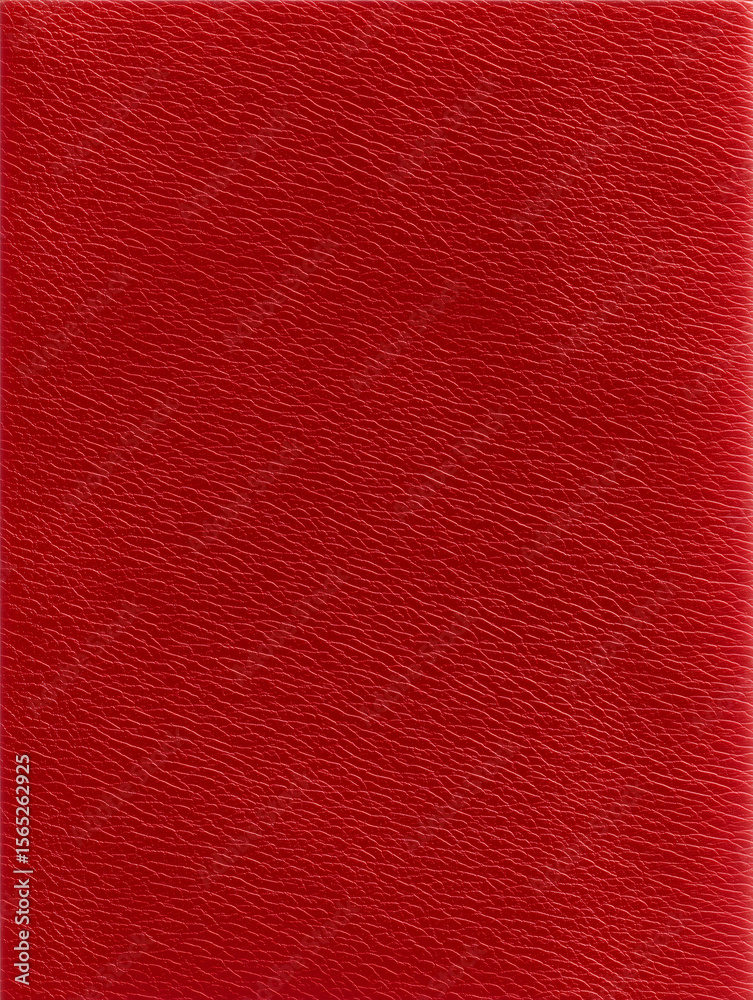 Fototapeta premium Red leather texture background providing rich and detailed surface