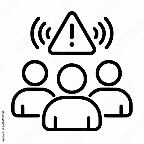 Triaging team around outage alert. Crisis collaboration