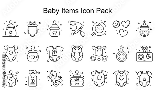 Baby Items Icon Pack
