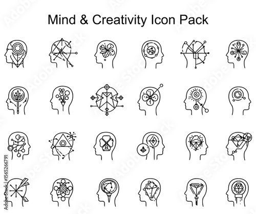 Mind & Creativity Icon Pack