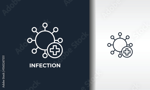 Infection Vector, Icon Or Logo Sign Isolated Symbol Illustration