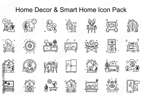 Home Decor & Smart Home Icons