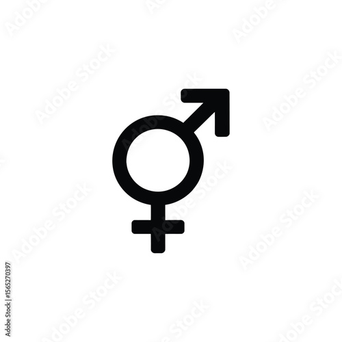 Combined male and female gender symbol